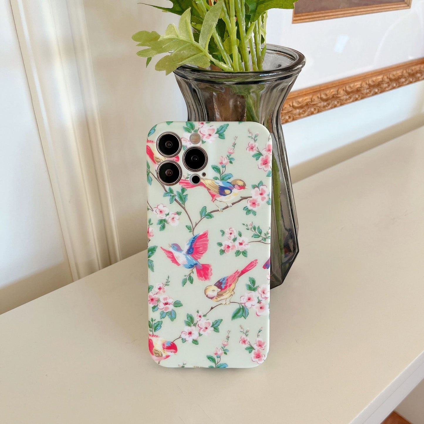 Women's Floral Printed Phone Case for iPhone