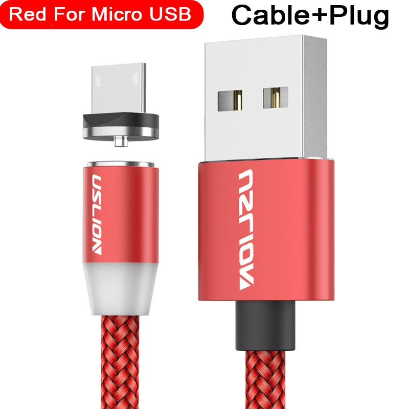 Magnetic USB Fast Charging Micro / Type C Cable