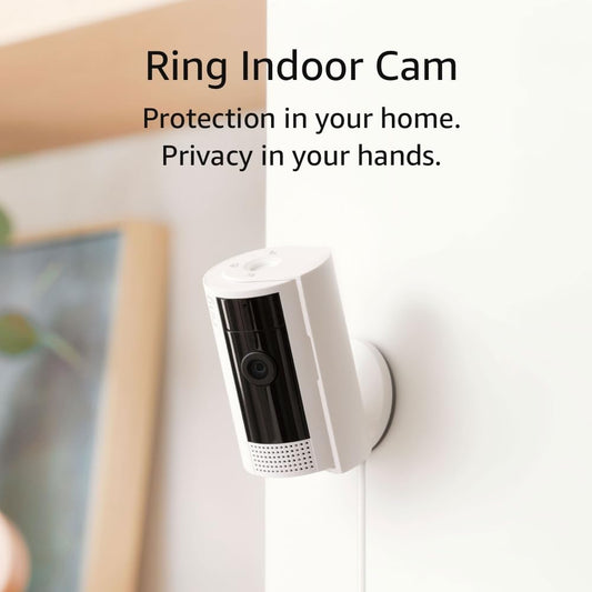 Indoor Cam (2Nd Gen) | Latest Generation, 2023 Release | 1080P HD Video & Color Night Vision, Two-Way Talk, and Manual Audio & Video Privacy Cover | White