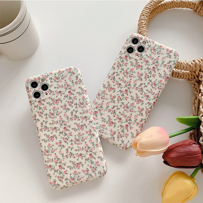 Women's Floral Printed Phone Case for iPhone