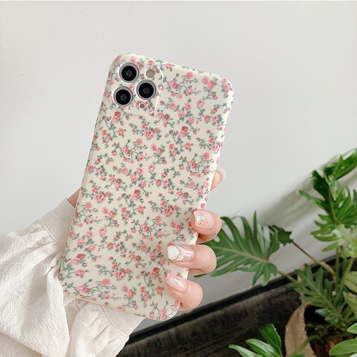 Women's Floral Printed Phone Case for iPhone