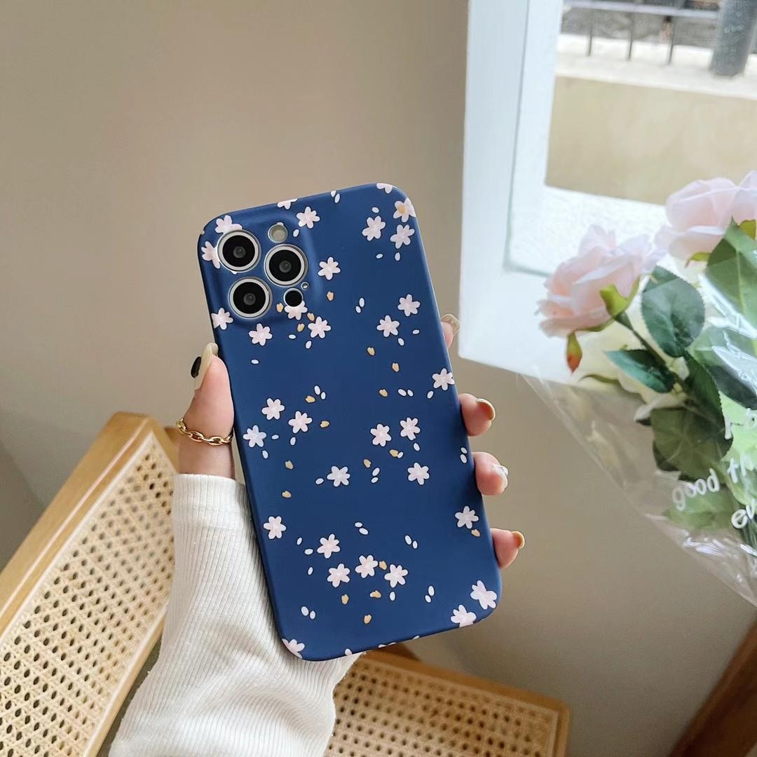 Women's Floral Printed Phone Case for iPhone