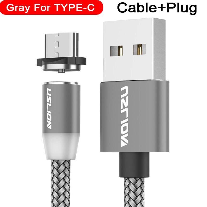 Magnetic USB Fast Charging Micro / Type C Cable