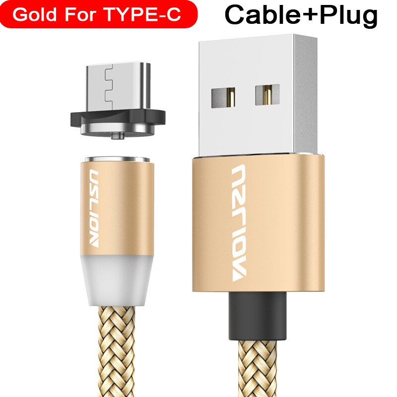 Magnetic USB Fast Charging Micro / Type C Cable