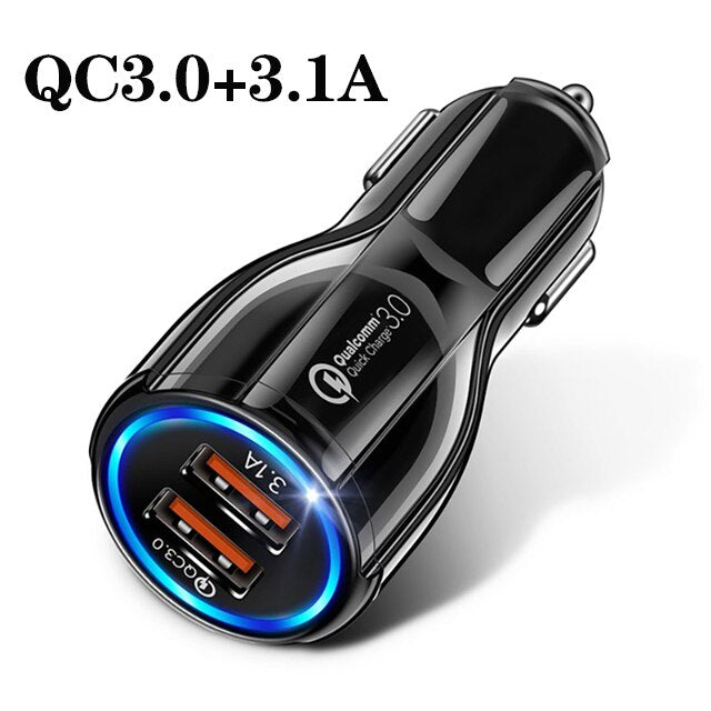 Universal Car Charger with Dual USB