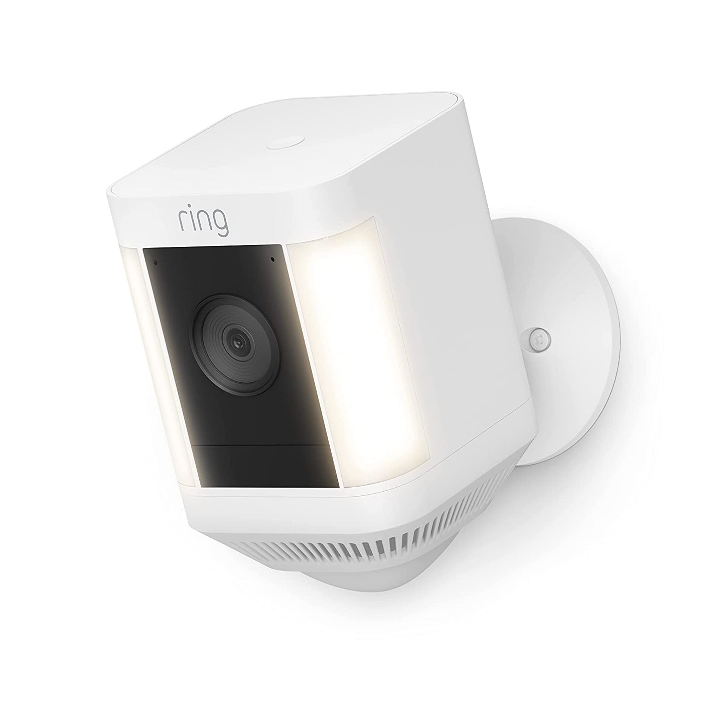 Spotlight Cam Plus, Battery | Two-Way Talk, Color Night Vision, and Security Siren (2022 Release) - White