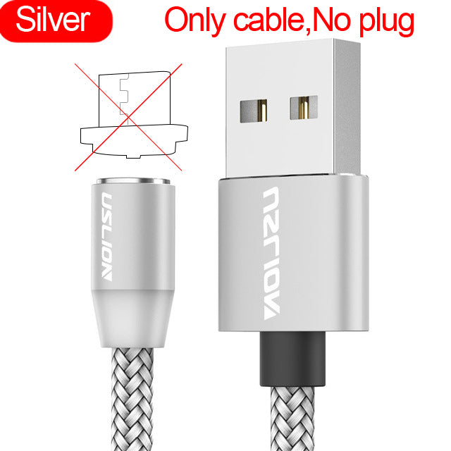 Magnetic USB Fast Charging Micro / Type C Cable