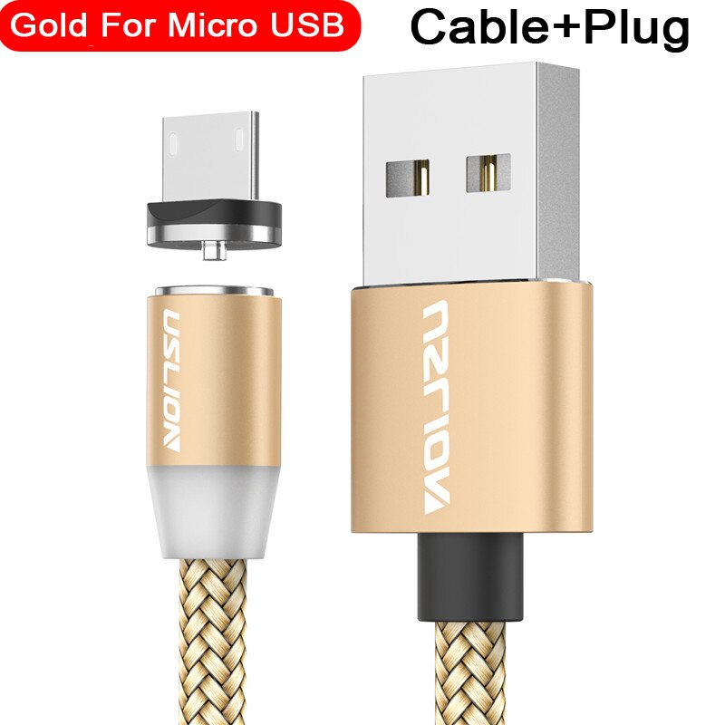 Magnetic USB Fast Charging Micro / Type C Cable