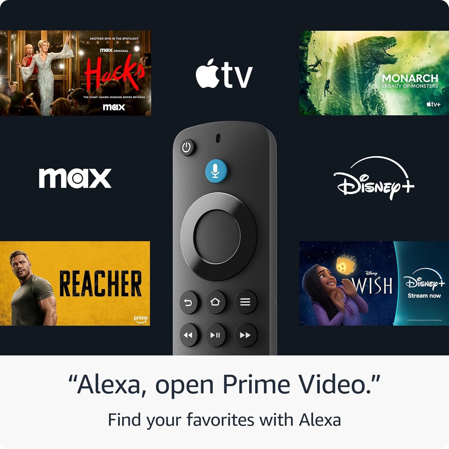 Fire TV Stick HD (Latest Version) with Free Live TV, Alexa Voice Remote, Smart Home Integration, and HD Streaming